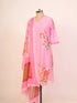 Cotton Kurti Set with Floral Print